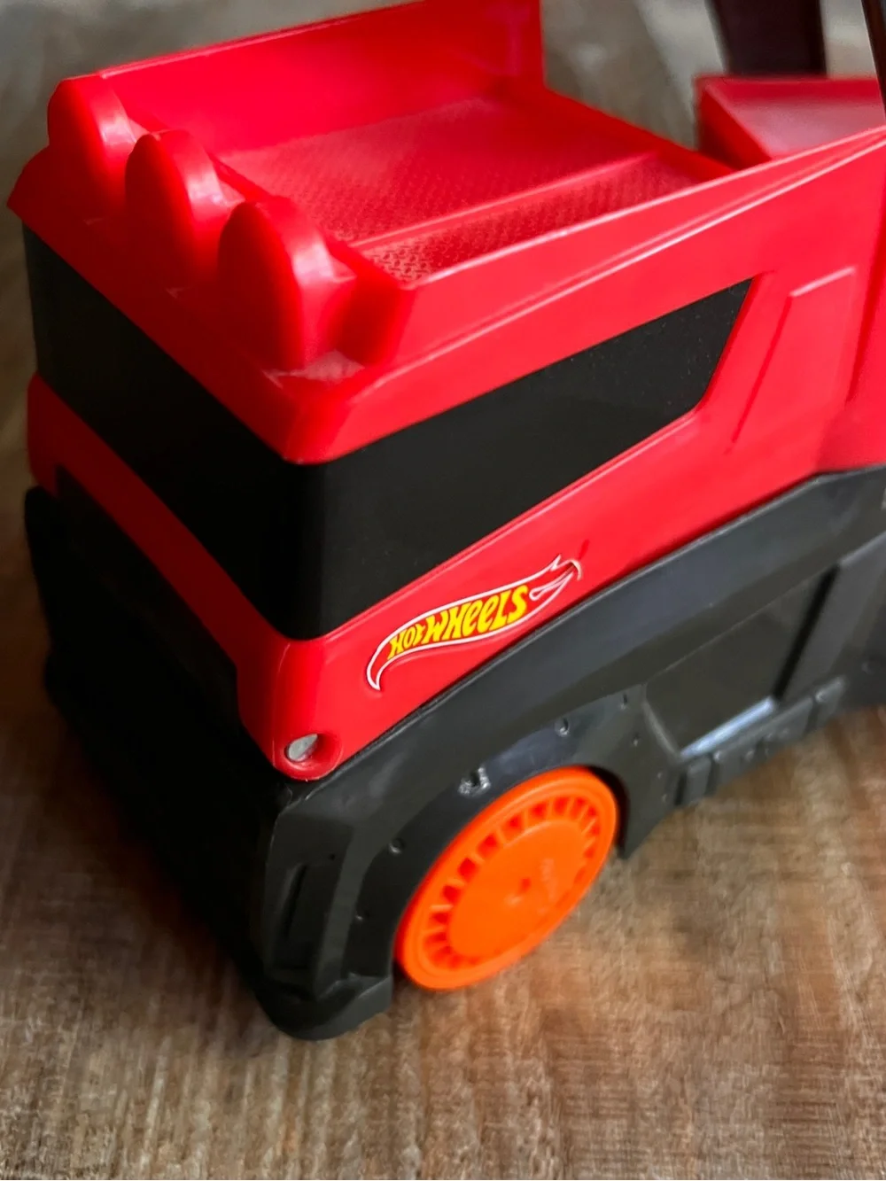 Red & Orange Kids Car Transporter Truck Toy - Durable Play Vehicle